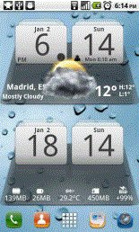 game pic for MIUI Digital Weather Clock Ad-free
